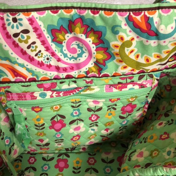 Vera Bradley Paisley Tote Bag - Picture 2 of 7